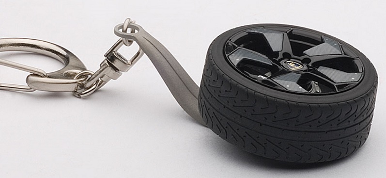 AutoArt Lamborghini Reventon Wheel Keychain